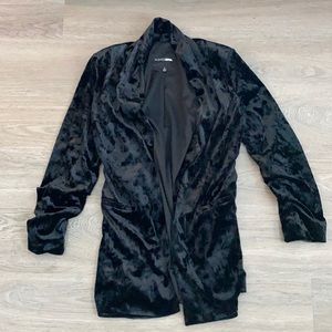 Velvet blazer